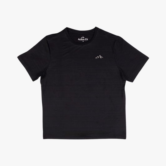 Active Fit black t-shirt